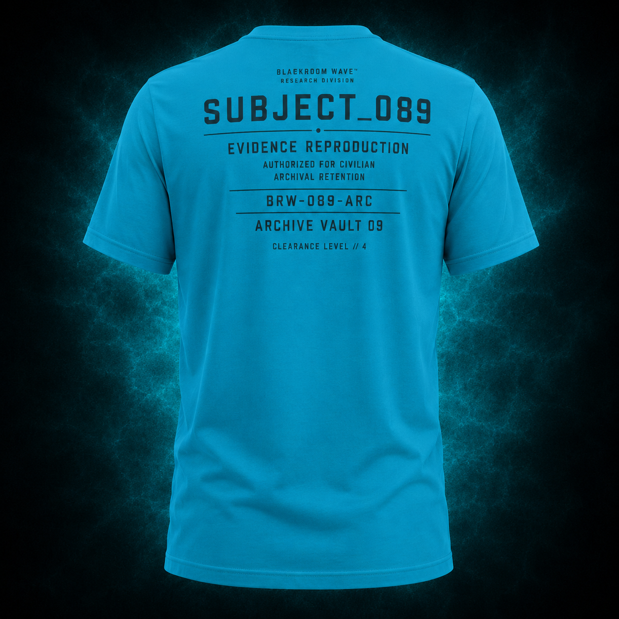 DNA_WAVE™ // SUBJECT_089  Evidence Reproduction
