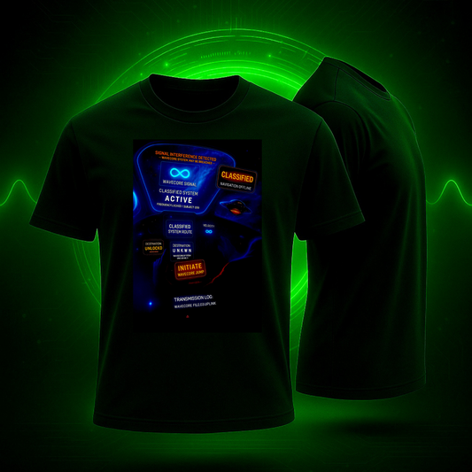 THE BLACKROOM WAVE™ – INTERSTELLAR NAVIGATION [RARE SIGNAL] TEE