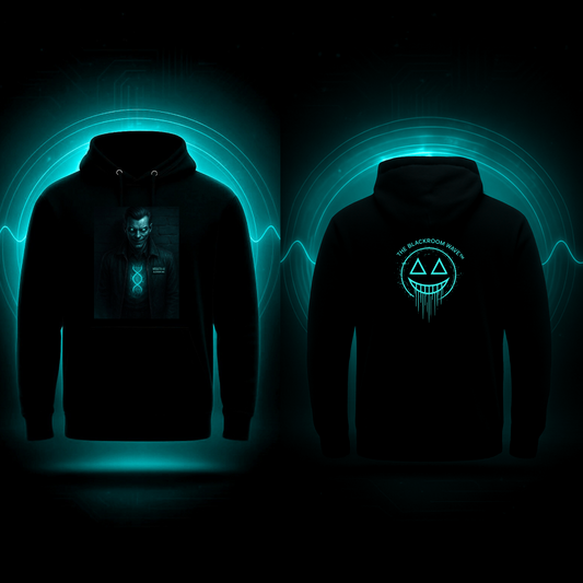 The Blackroom Wave – WRAITH-49 – Shadow Grin Protocol Hoodie